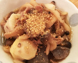 里芋 豚肉 しめじ こんにゃくの簡単煮作り方7写真