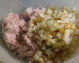 ダイズ3兄弟のとろ〜りつくね丼作り方3写真