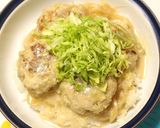 ダイズ3兄弟のとろ〜りつくね丼作り方8写真