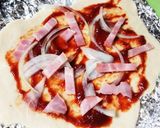 魚焼きグリルで簡単にピザ！作り方4写真