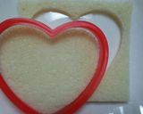 バレンタインデー☆ハートのチョコサンド♪作り方1写真