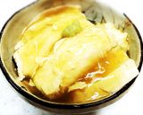 節約&ダイエット♪豆腐で生湯葉あんかけ丼作り方3写真