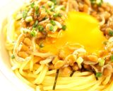 混ぜるだけ♡超簡単！納豆卵しらすパスタ作り方5写真