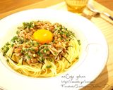混ぜるだけ♡超簡単！納豆卵しらすパスタ作り方6写真
