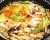 茹で鶏の茹で汁で絶品野菜スープ✨作り方3写真