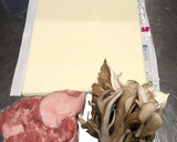 揚げない！　舞茸と豚バラの焼き春巻き作り方1写真