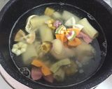 パクチーココナッツクリームパスタ♩作り方1写真