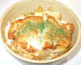 簡単かつ丼！フライパンでかつ丼かつ丼タレ作り方8写真