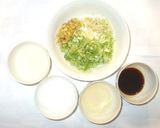 鶏もも肉簡単てりやき♪ネギ生姜醤油ソース作り方4写真