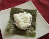 レンジで簡単♪いなり風手まきごはん作り方4写真
