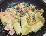 パクチーココナッツクリームパスタ♩作り方4写真