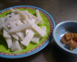 かまぼこ明太炒め作り方1写真