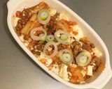 納豆×豆腐×キムチ×チーズのグラタン作り方1写真
