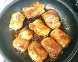 お弁当に☆豚巻き豆腐の照り焼きペッパー作り方6写真