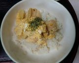 血管プラークダイエット食633（丼朝食）作り方1写真