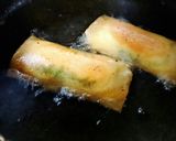◆ピリ辛うまい♪お餅入り春巻き２種◆作り方5写真