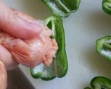 簡単節約ピーマンの肉詰め作り方4写真