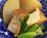 茅乃舎パックで蕪と厚揚げの煮物作り方3写真