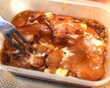 ヘルシオで簡単！ピリ辛照り焼きチキン作り方1写真