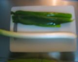 白ネギの青い部分で・モチモチねぎ焼き作り方1写真