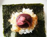 桜咲く＊春の和スイーツ手巻きご飯作り方6写真