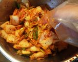 韓国人主婦に学んだ白菜キムチ作り方8写真