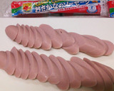 ふんわり卵の魚肉ソーセージ炒め作り方1写真