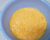 ふんわり卵の魚肉ソーセージ炒め作り方2写真