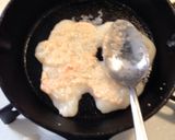 スキレット使☆餅1個で明太クリスピーピザ作り方3写真