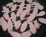 ふんわり卵の魚肉ソーセージ炒め作り方3写真