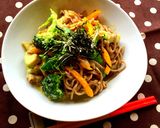 アボカドクリーム和そば焼きそば作り方7写真