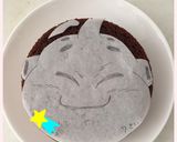 キャラケーキ☆ドラゴンボール魔人ブゥ作り方1写真