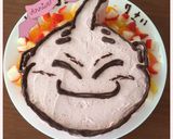 キャラケーキ☆ドラゴンボール魔人ブゥ作り方5写真