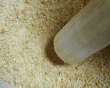 節分豆入り揚げ餅きな粉がけ♪甘い揚げ餅作り方4写真
