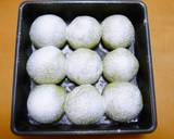 和菓子みたい♪HB☆白あん抹茶ちぎりパン作り方15写真