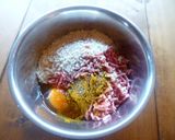 ご飯がススム☆カレーハンバーグ♪作り方1写真