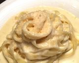 少ない材料で♪超濃厚チーズクリームパスタ作り方6写真