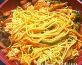 トマトジュースde我が家のナポリタン♬作り方6写真