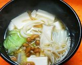 豆腐ときのこのなめ茸鍋✌作り方4写真