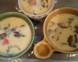 豆乳と舞茸とカニカマの茶碗蒸し作り方5写真