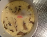 豆乳と舞茸とカニカマの茶碗蒸し作り方6写真