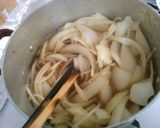 簡単!もやしと玉ねぎ 鶏団子の和風煮!!作り方4写真