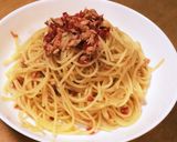 カリカリ梅とツナの冷製パスタ作り方14写真