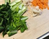 冬のお野菜＆ささみサラダ作り方1写真
