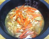 しっかり味☆鳥とごぼうの炊き込みご飯作り方8写真
