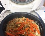しっかり味☆鳥とごぼうの炊き込みご飯作り方9写真