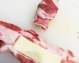 簡単！豚コマチーズ揚げ！作り方1写真