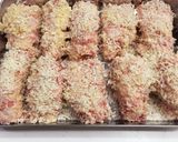 簡単！豚コマチーズ揚げ！作り方3写真