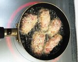 簡単！豚コマチーズ揚げ！作り方4写真
