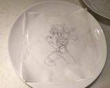 キャラチョコ X'masケーキ ポケモン作り方3写真